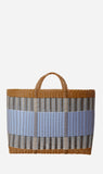 Palorosa | XL Meracdo Tote - Tobacco / Blue Lilac