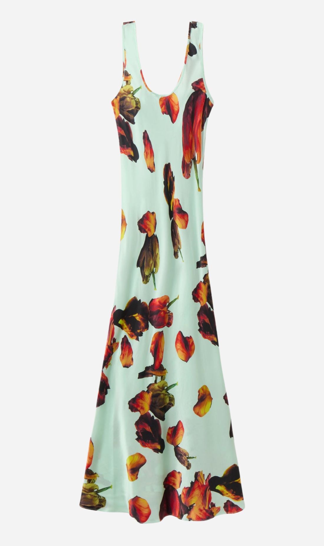 Silk Laundry | Scoop Neck Dress - Tulipa Dew