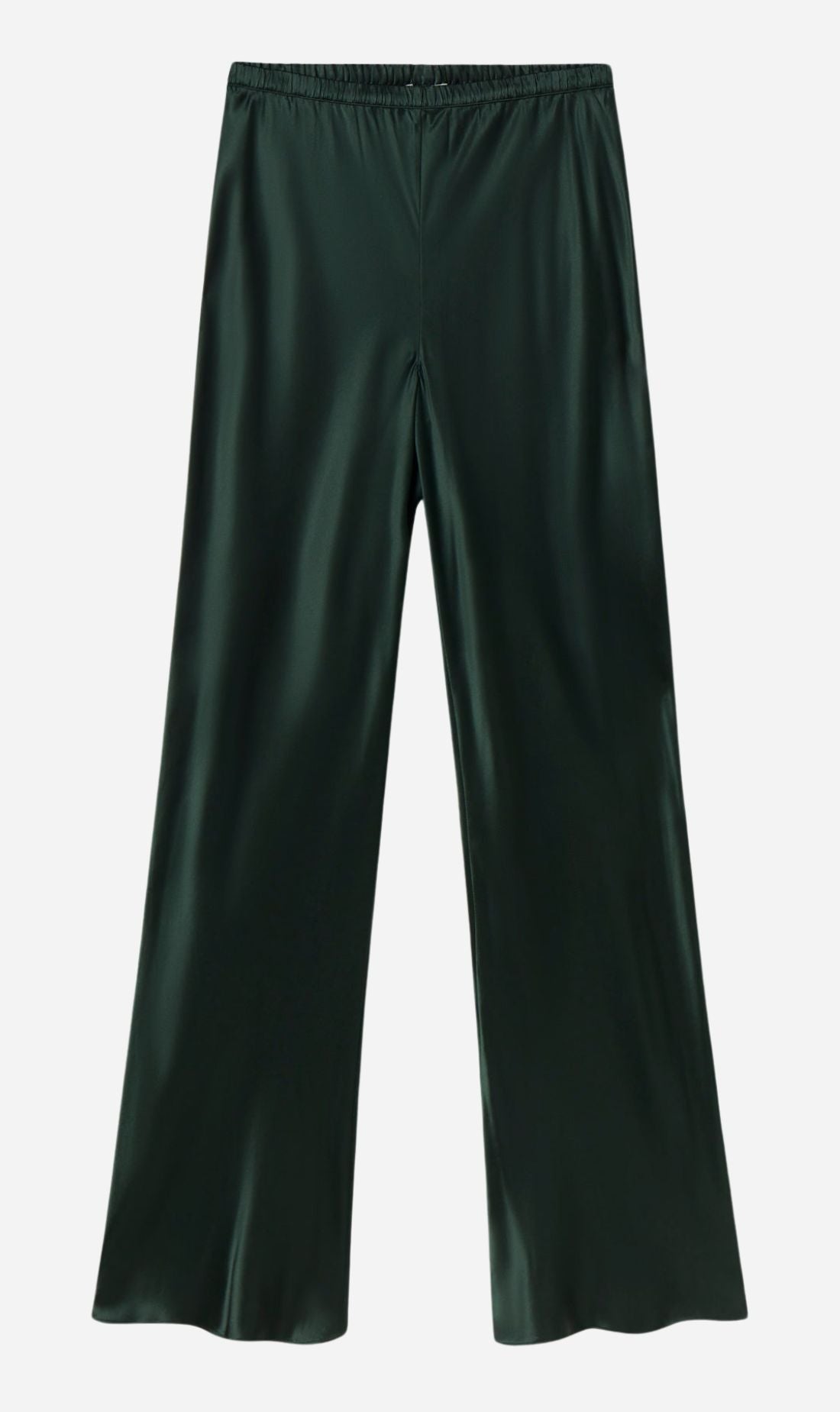 Silk Laundry | Bias Cut Pants - Scarab