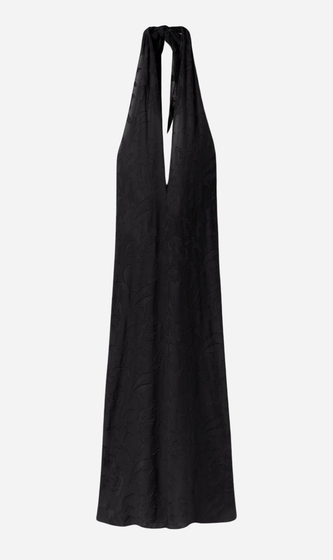 Silk Laundry | Clip Silk Wrap Skirt - Tulipa Black