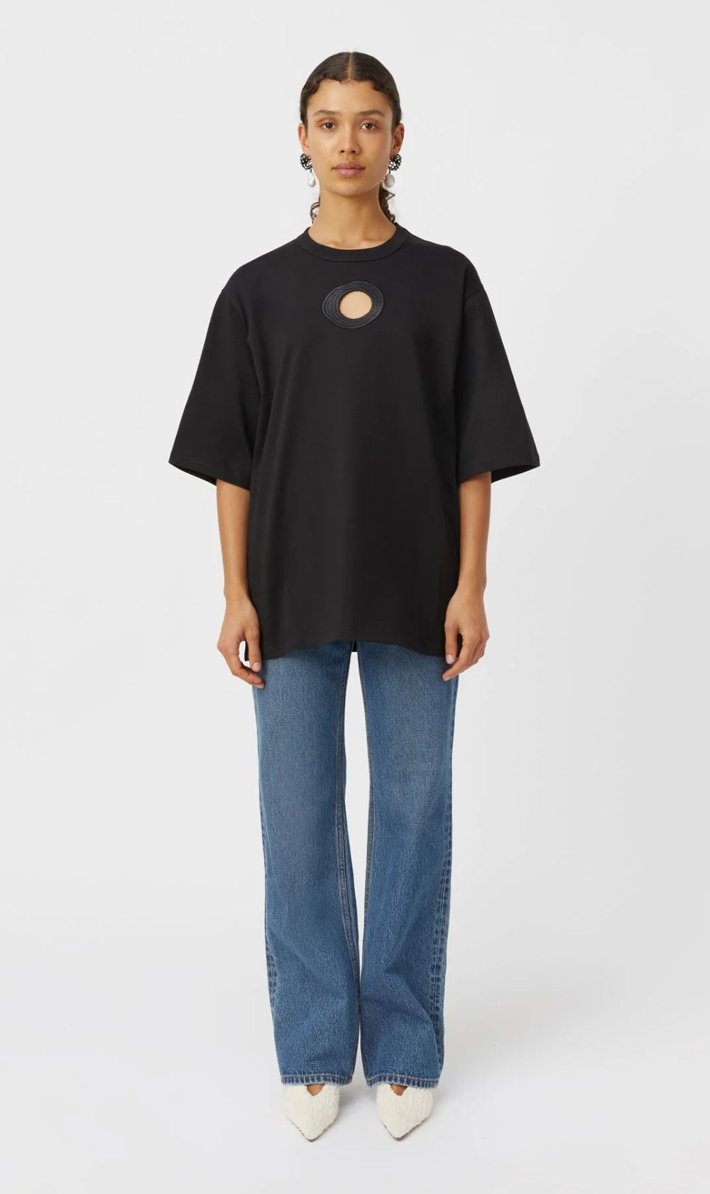 Camilla and Marc | Horizon Tee - Black