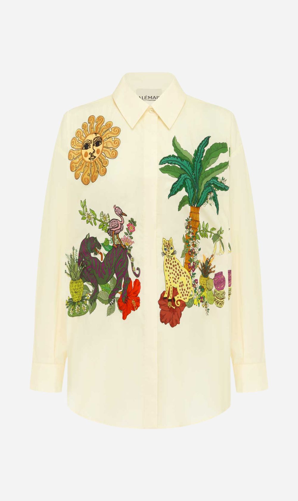 Alemais | Tiger Embroidered Shirt