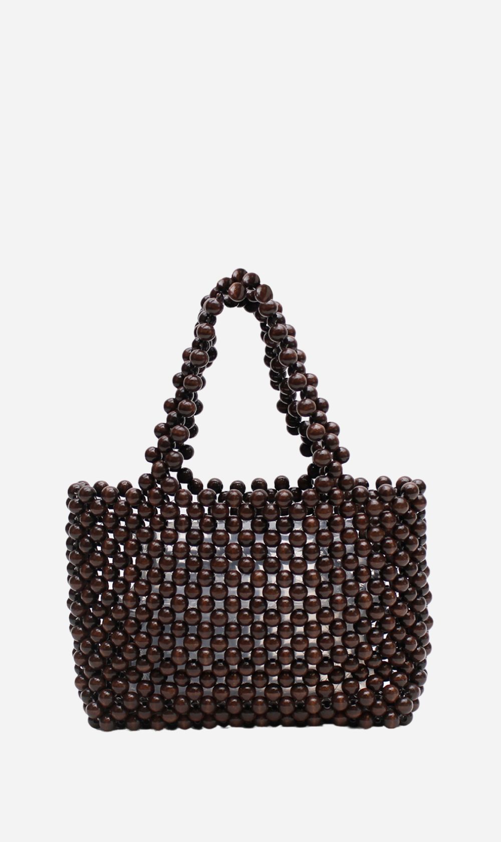 La Tribe | Bonbon Beaded Bag - Brown