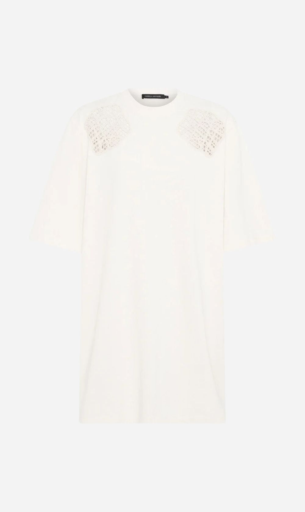 Camilla and Marc | Caterina Applique Tee Dress - Ivory