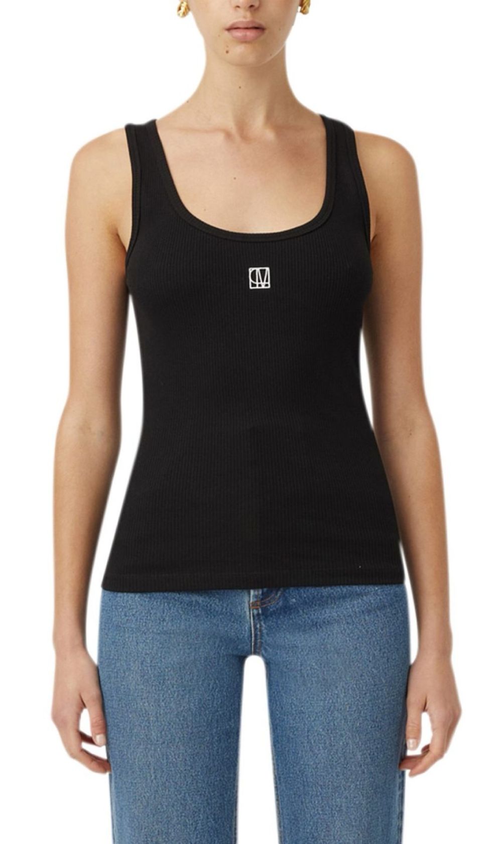 Camilla and Marc | Nora Scoop Neck Tank - Black