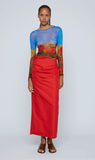 Wynn Hamlyn | Emma Maxi Skirt - Red