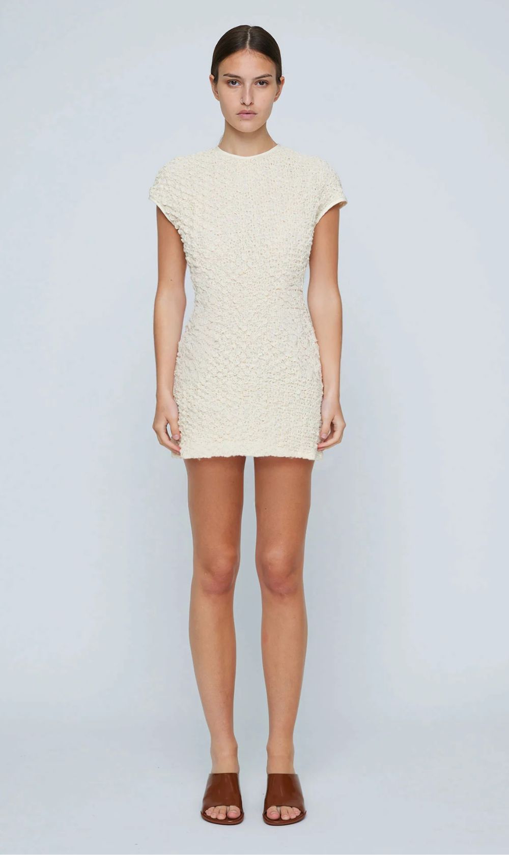 Wynn Hamlyn | Shirred Cotton Dress - Bone