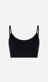 Nagnata | Ryo Wool Rib Crop - Black