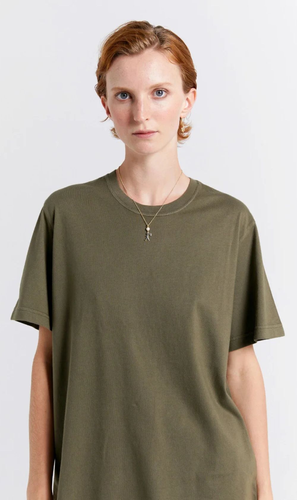 Karen Walker | Classic Organic Cotton T.Shirt - Hunter Green