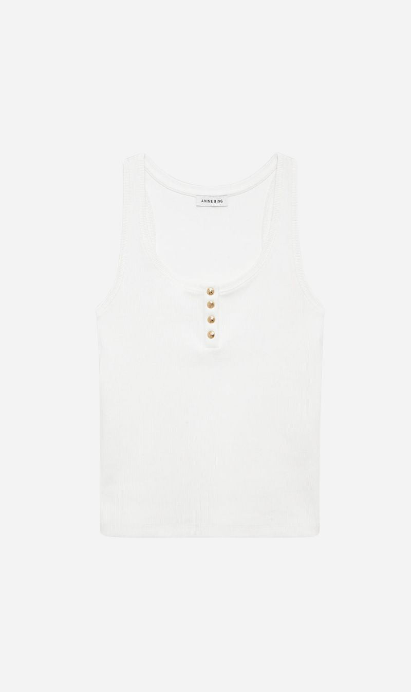 Anine Bing | Alessia Tank - Ivory