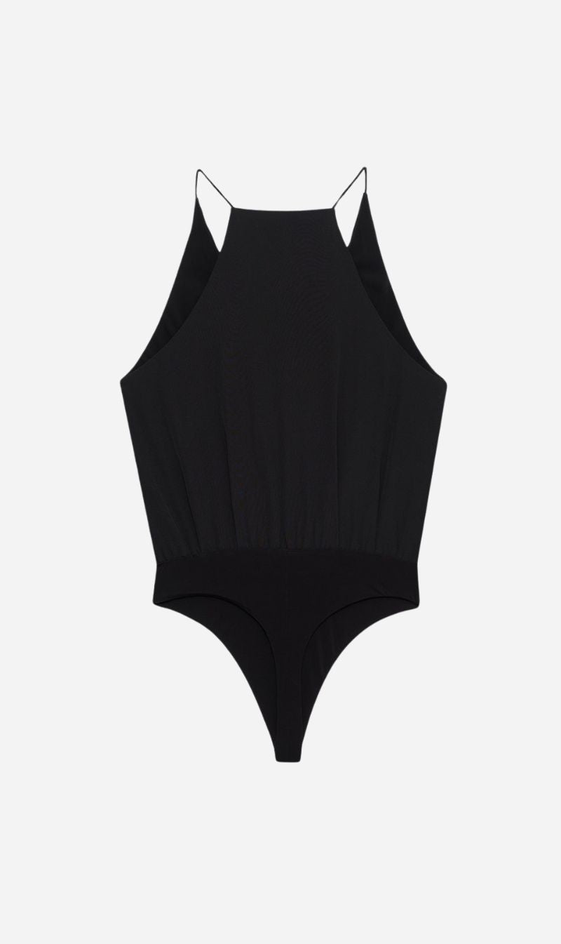 Anine Bing | Shiloh Bodysuit - Black