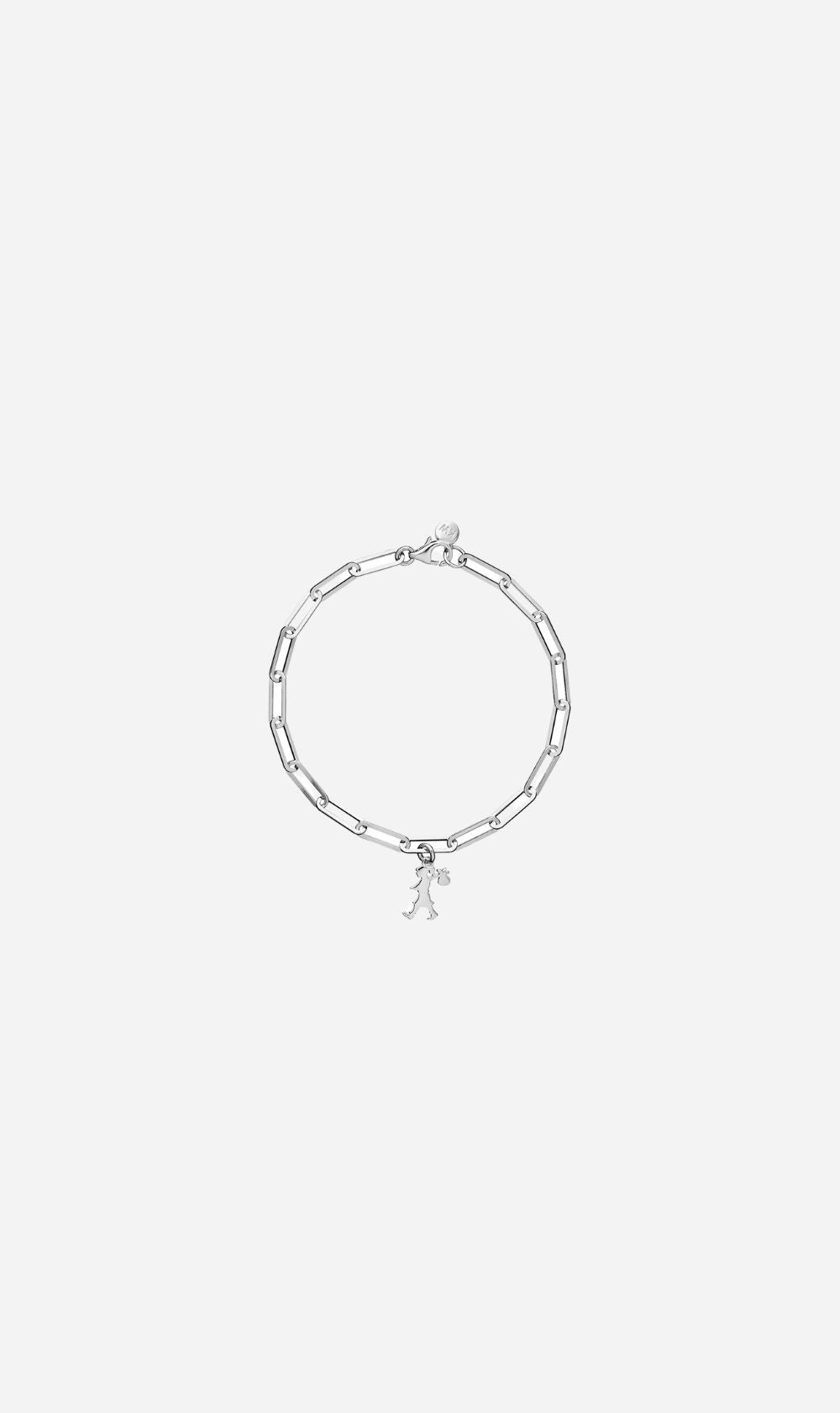 Karen Walker | Runaway Girl Charm Bracelet - Silver