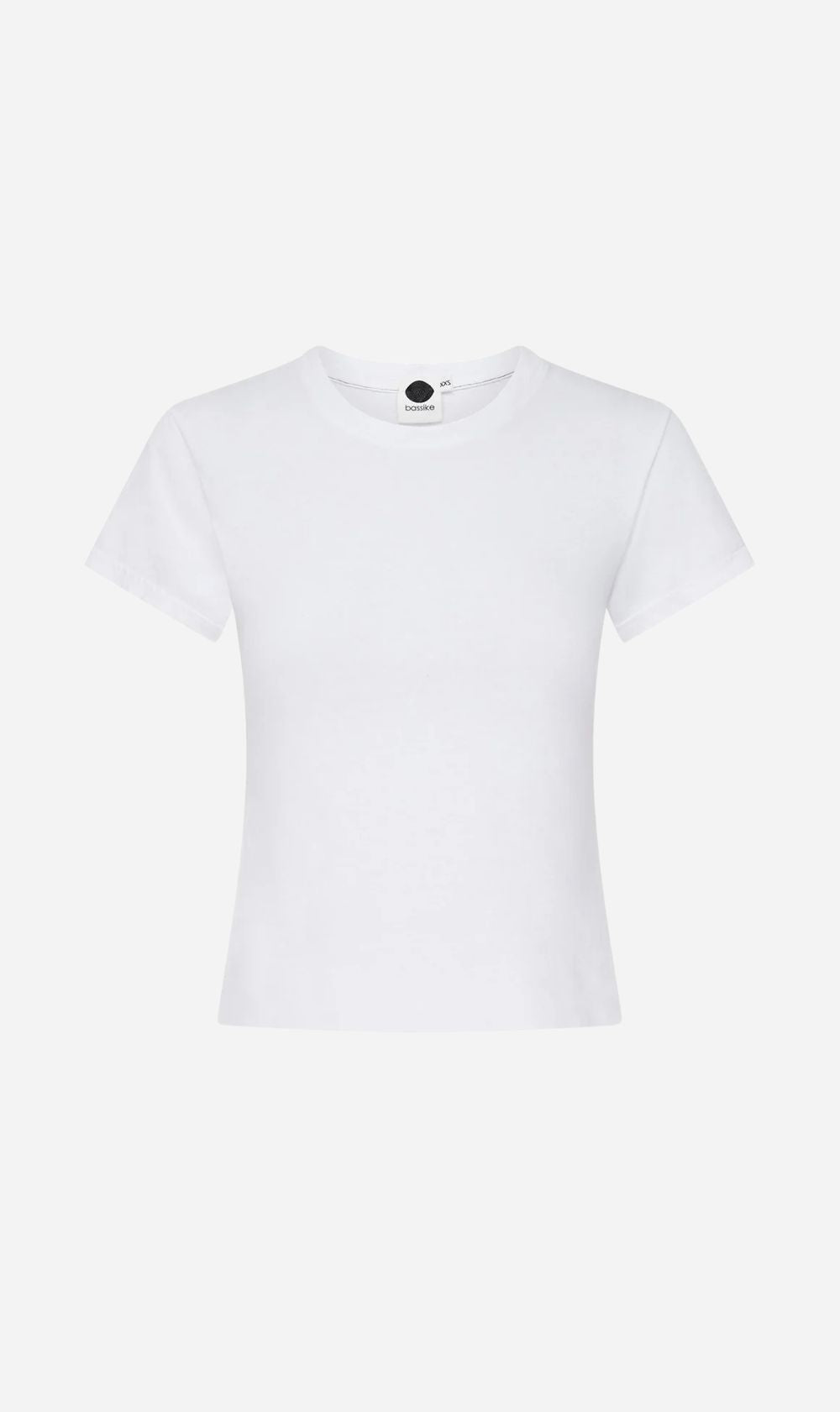 Bassike | Raw Edge Baby T.Shirt - White