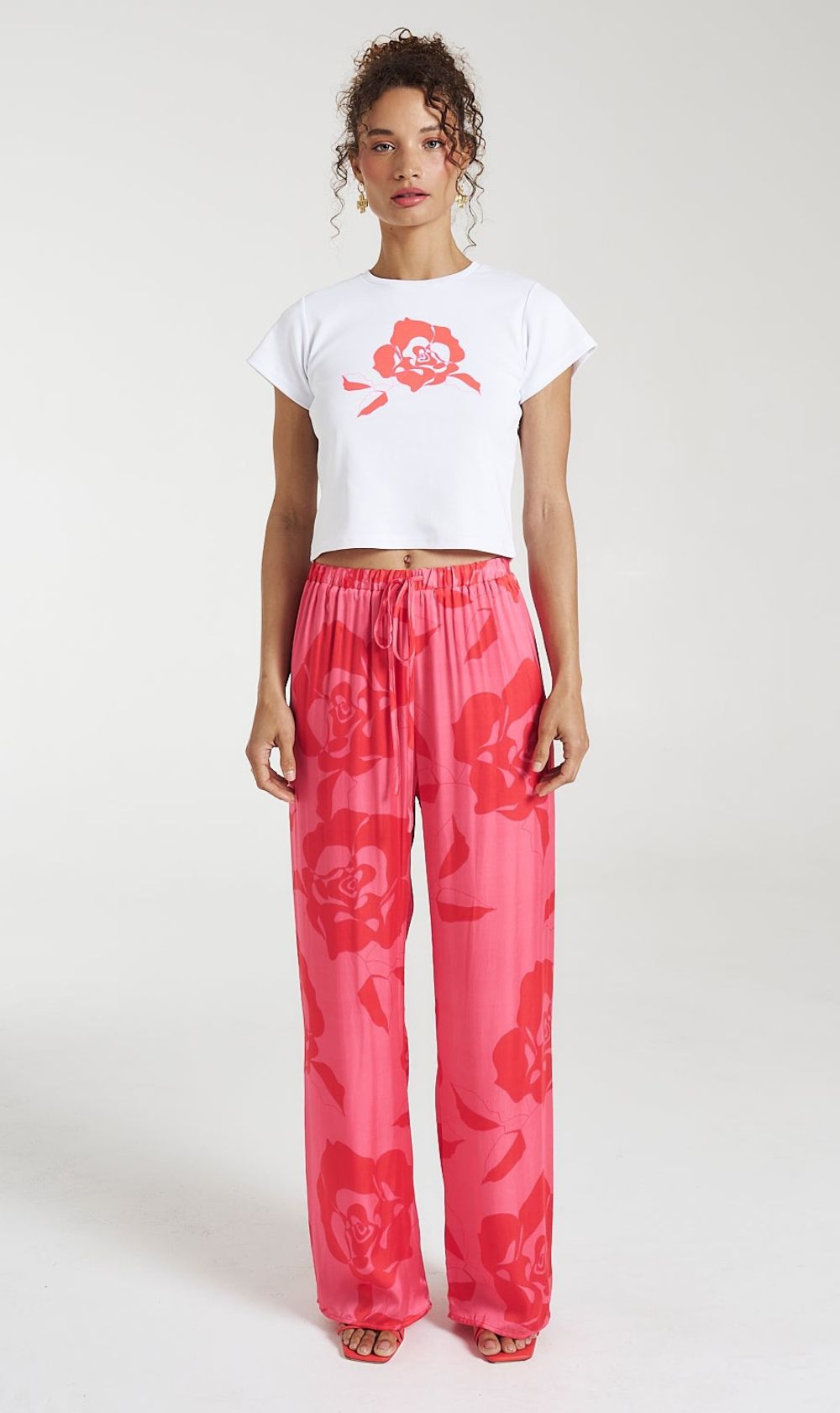 Summi Summi | Elastic Waist Pants - A Rose By Any Other Name