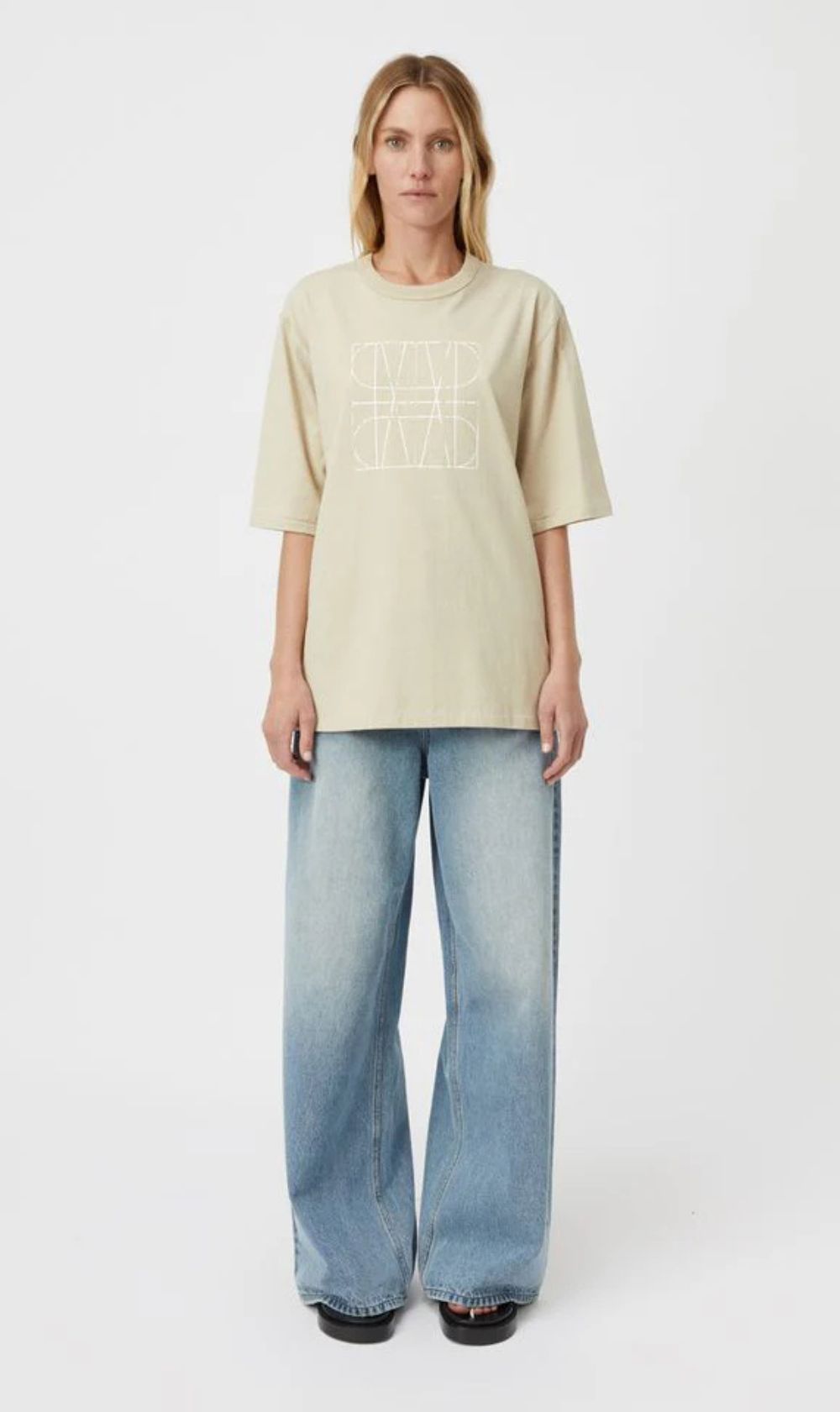 Camilla and Marc | Brooks Tee - Silver Bark