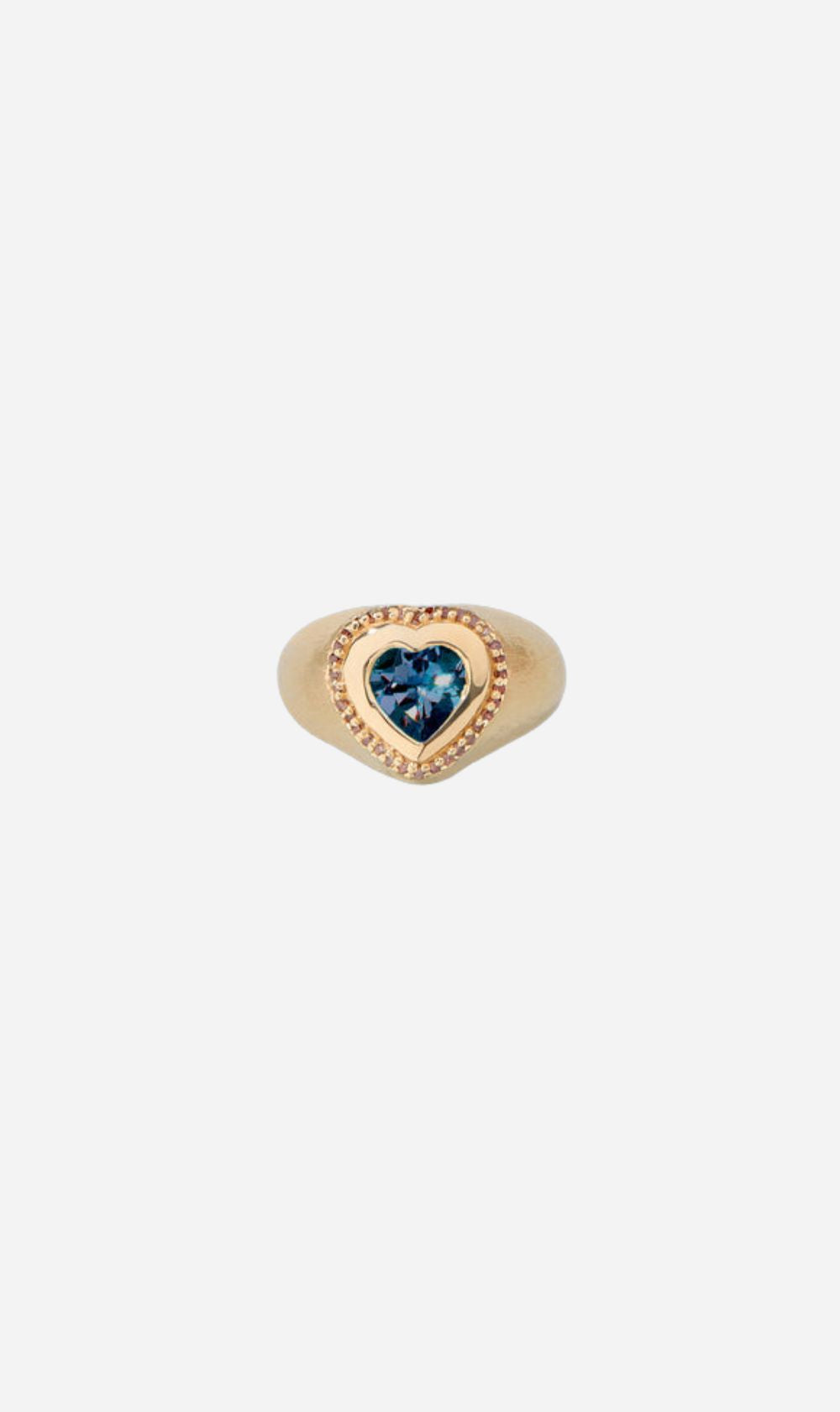 Tityaravy | Gini Ring - London Topaz/Diamond