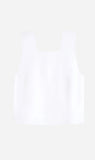 Bondi Born | Delphi Square Neck Bodice - White