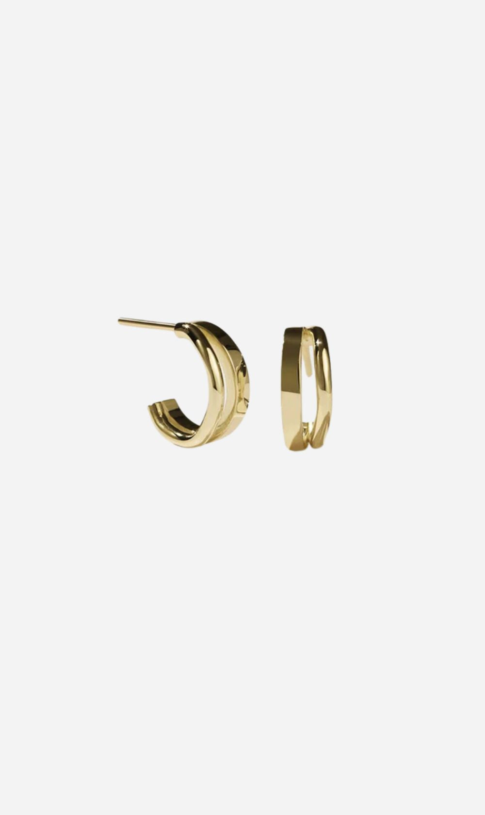 Meadowlark | Bliss Hoops Small - Gold