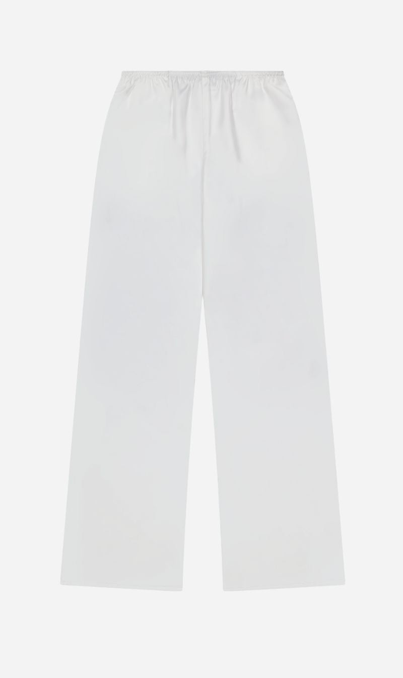 Rebe | Silky Pull On Trouser - Ivory