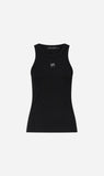 Camilla and Marc | Bloom Embroidered Tank - Black