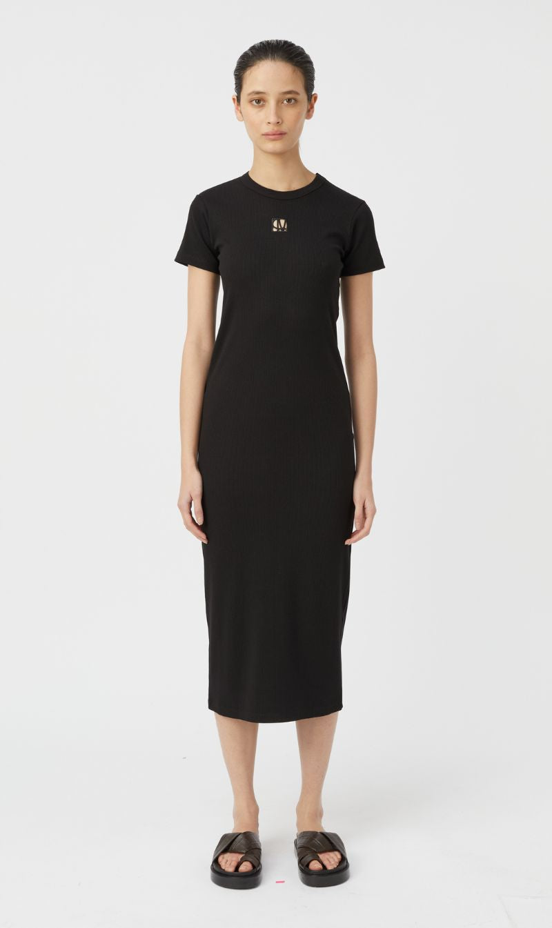 Camilla and Marc | Bloom Embroidered Dress - Black