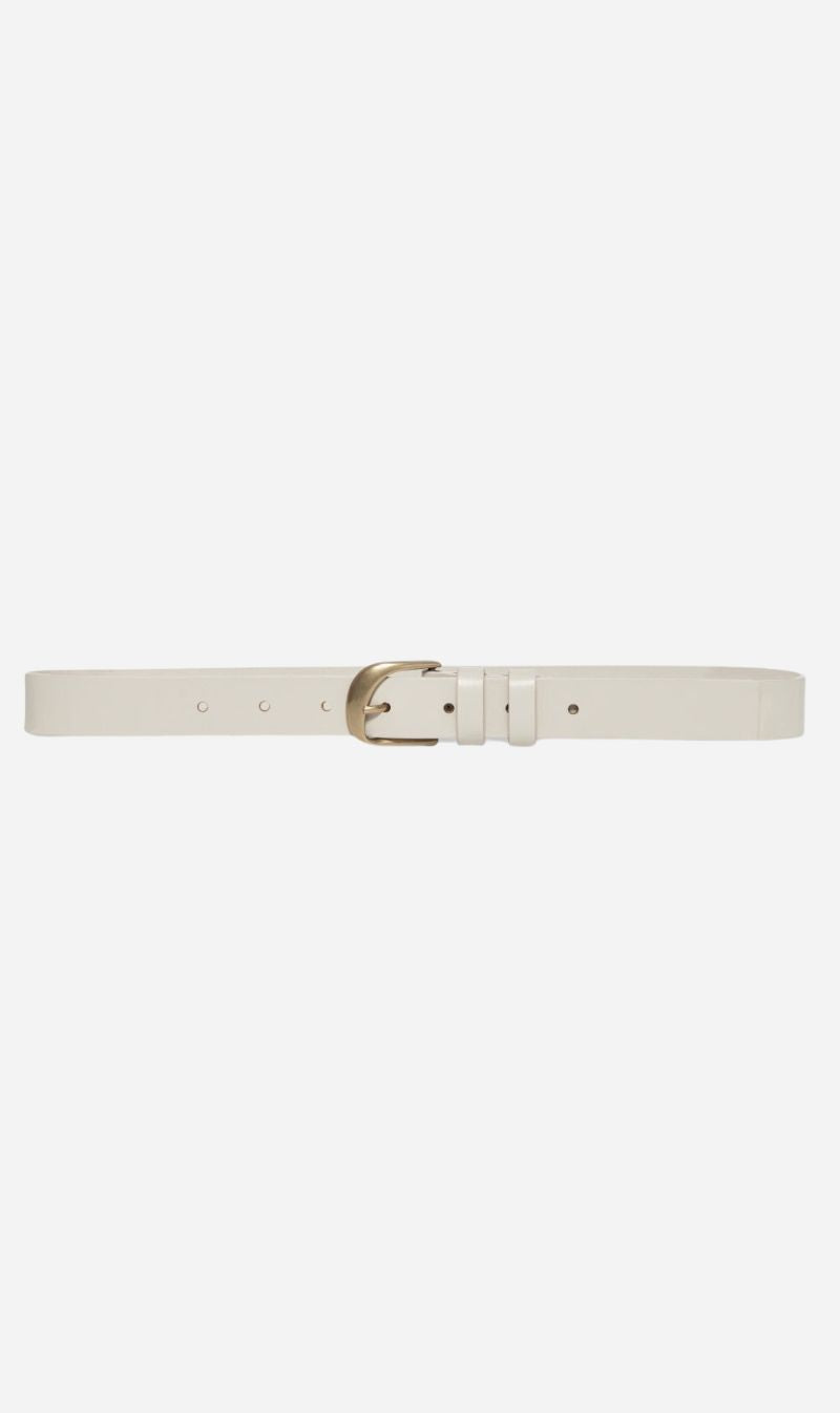 Frame | Twist Buckle Belt - Bone