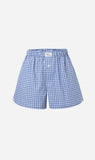 Dear Dylan | Boxer Short - Denim Blue Plaid