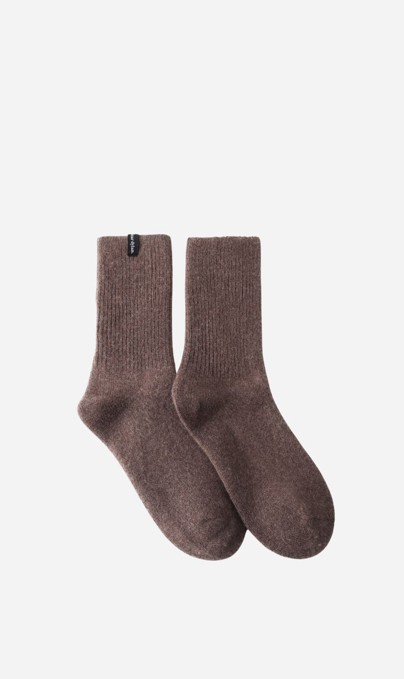 Dear Dylan | Wool Home Socks -Bear