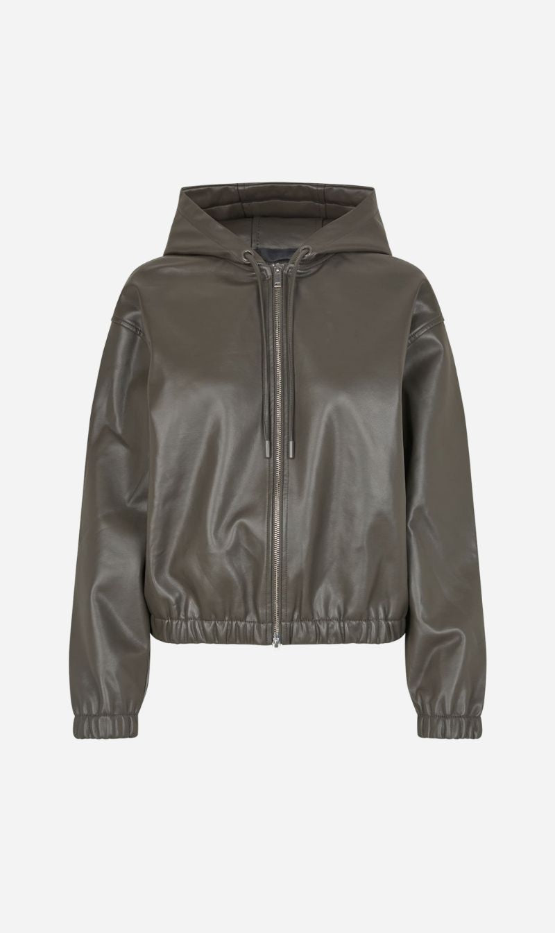 Samsoe Samsoe | Savana Zip Hoodie - Beluga