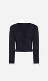 Wynn Hamlyn | Beck Longsleeve Top - Black