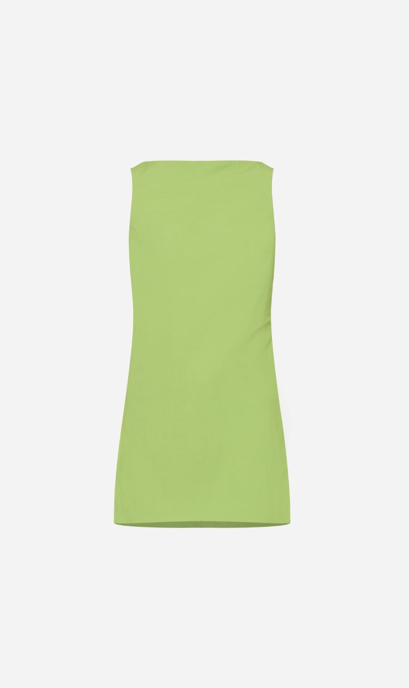 Wynn Hamlyn | Sophia Mini Dress - Acid Green