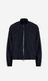 Wynn Hamlyn | Zipper Sleeve Bungy Jacket - Black/White