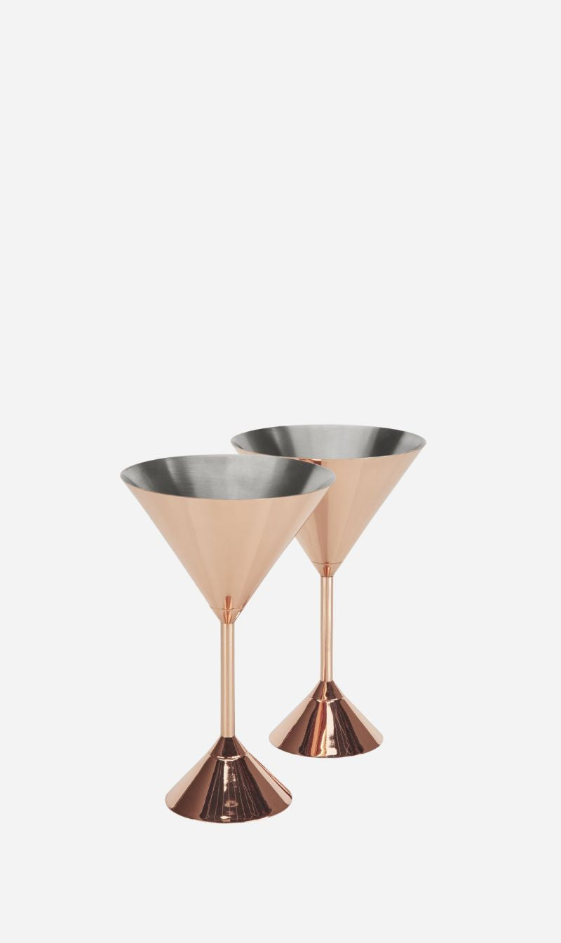 Tom Dixon | Plum Martini Glass Set Of 2