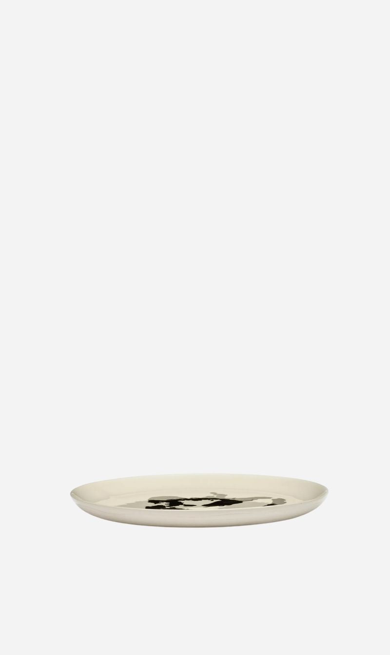 Serax | Feast Plate L White Pepper Black - Set Of 2