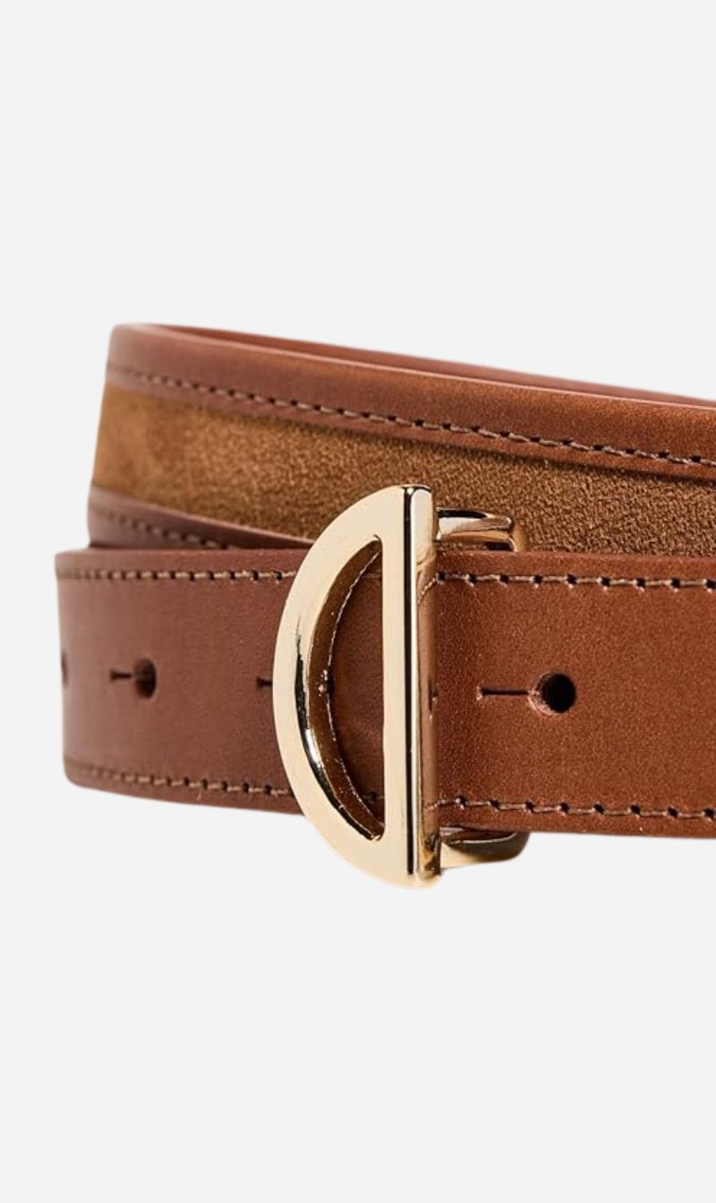 Frame | The Crescent Belt - Camel