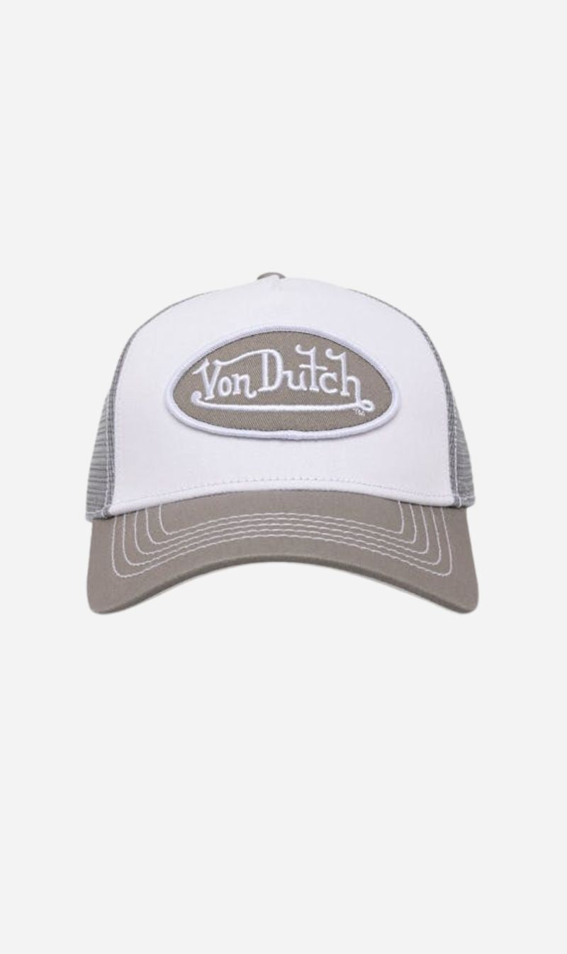 Von Dutch | Trucker Hat - White/Grey