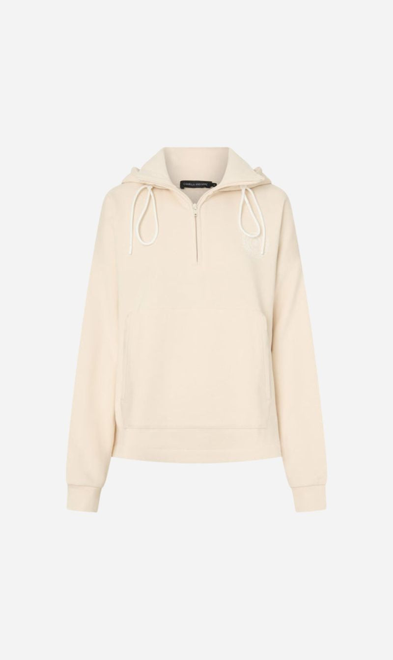 Camilla and Marc | Wade Zip Up Hoodie - Linen