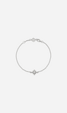 Zoe & Morgan | Inka Bracelet - Silver/White Zircon