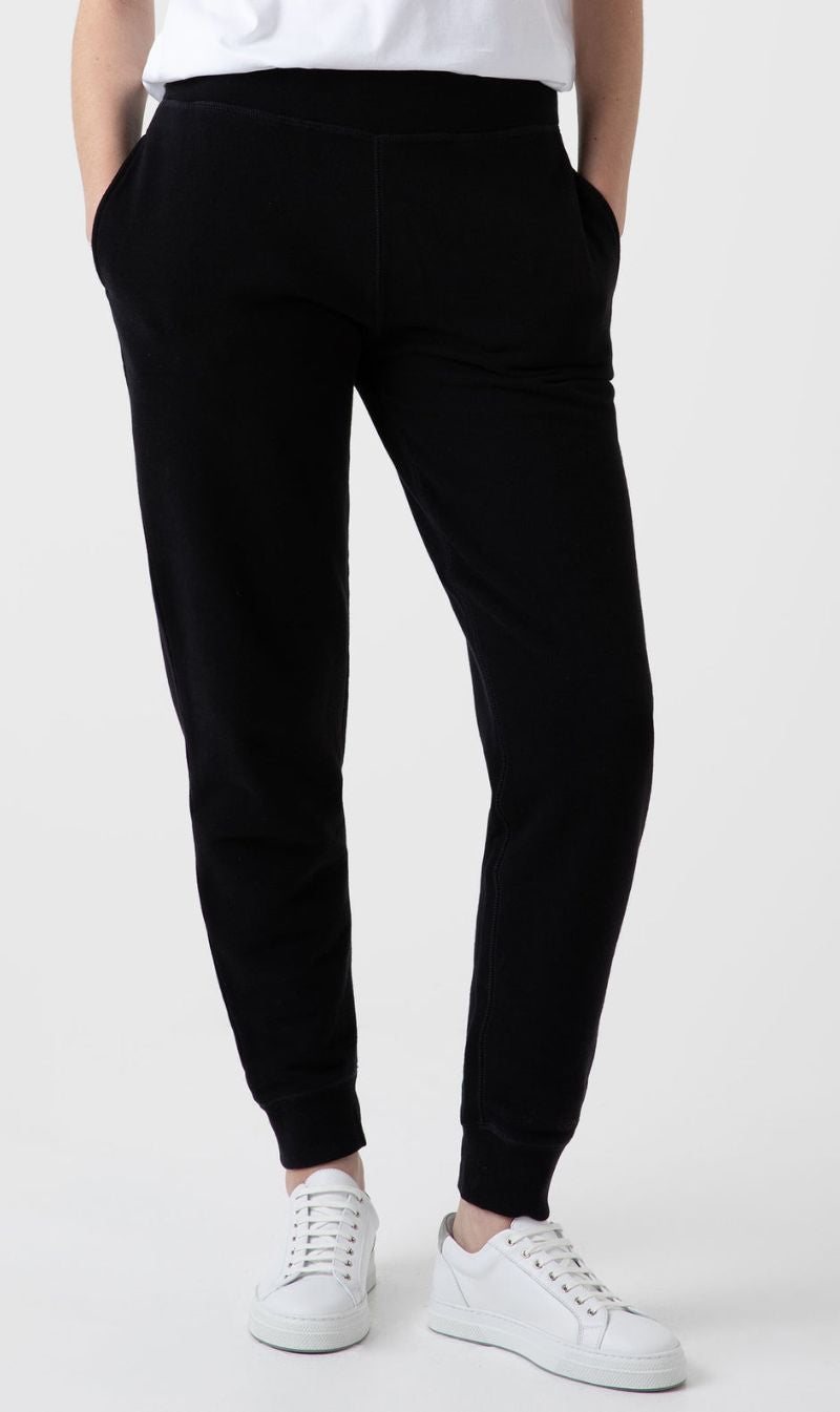 Sunspel | Loopback Trackpant - Black