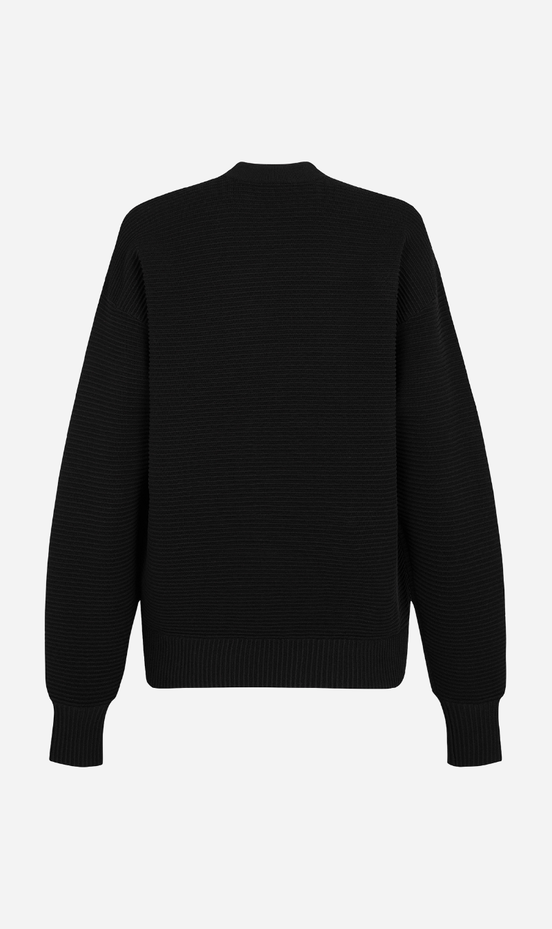 Nagnata | Sonny Crew Neck Sweater - Black