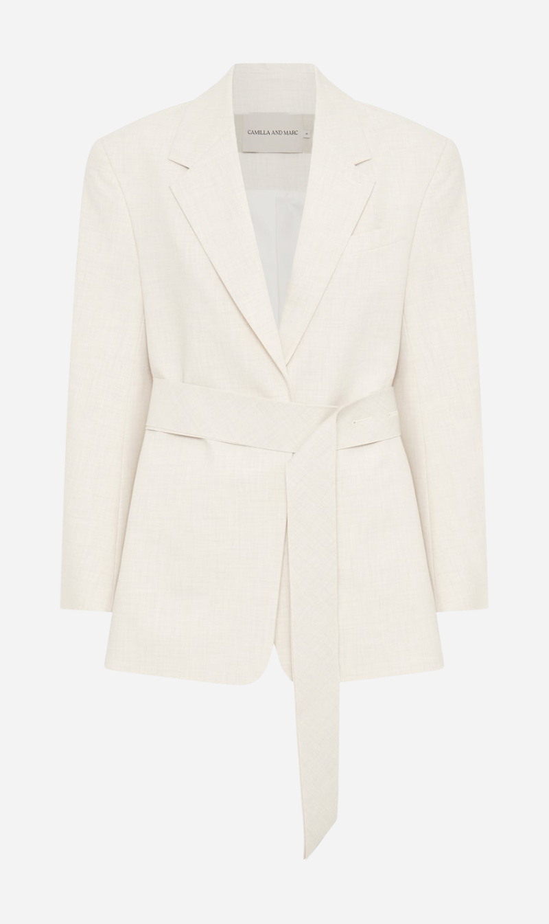 Camilla and Marc | Floris Blazer - Ivory Marle