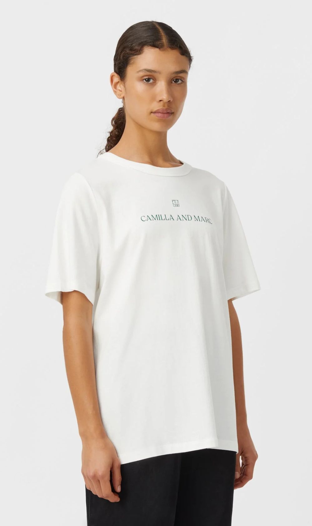 Camilla and Marc | Grayson Tee - Soft White