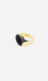 Adorn | Signet Ring - Black Onyx