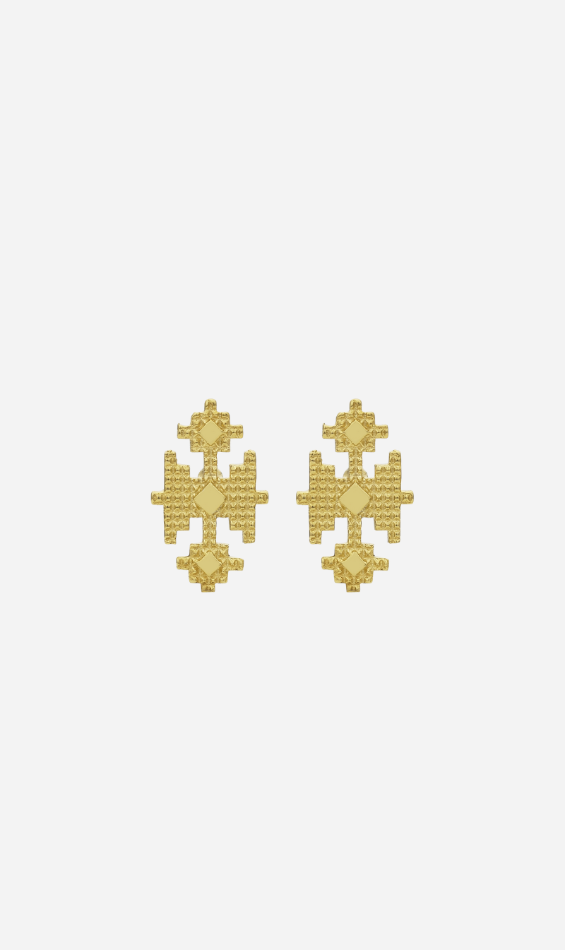 Zoe & Morgan | Pisac Studs - Gold