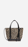 Vanessa Bruno | Raffia S Cabas Tote - Sand/Black