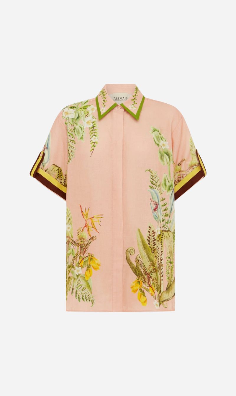 Alemais | Papaya Shirt