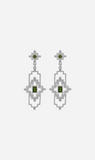 Zoe & Morgan | Munay Earrings - Silver/Chrome Diopside