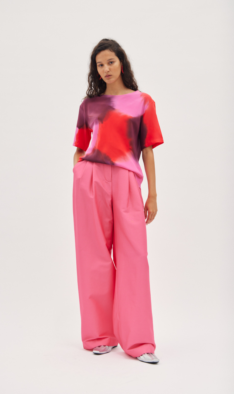 Gary Bigeni | Xerri Tailored Pant - Hot Pink