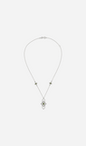 Zoe & Morgan | Munay Necklace - Silver/Chrome Diopside