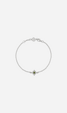 Zoe & Morgan | Inka Bracelet - Silver/Chrome Diopside